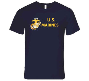 Emblem - USMC - EGA - US Marines T Shirt