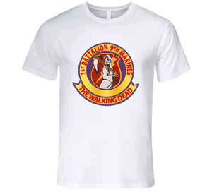 Usmc - 1st Bn 9th Marines Wo Txt T Shirt