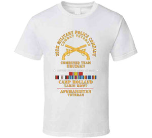 Army - 38th Military Police Company - Camp Holland Afghanistan Vet W Afghan Svc X 300 T Shirt