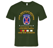 Load image into Gallery viewer, 10th Mountain Division - Climb To Glory - Reforger 90, Centurion Shield  - Cold X 300 Hoodie
