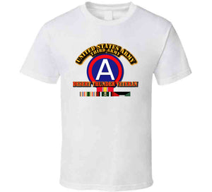 Third Army - DESERT THUNDER Veteran T Shirt