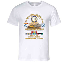 Load image into Gallery viewer, Army - 4th Battalion, 7th Infantry - 3rd Id - Battle Medina Ridge W M1 - M2 - Desert Storm Veteran X 300 T Shirt
