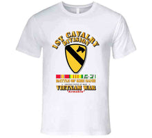 Load image into Gallery viewer, 1st Cavalry Division - (Battle Khe Sanh) with Vietnam War Service Ribbons - T Shirt, Premium and Hoodie
