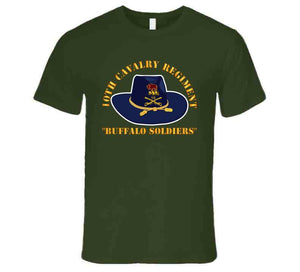 Army - 10th Cavalry Regiment - Buffalo Soldiers T Shirt