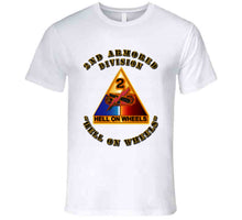 Load image into Gallery viewer, 2nd Armored SSI - Hell on Wheels T Shirt
