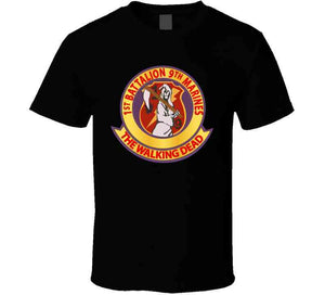 Usmc - 1st Bn 9th Marines Wo Txt Hoodie