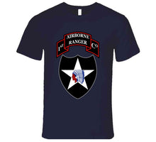 Load image into Gallery viewer, 1st Ranger Infantry Company - 2nd Id Ssi X 300 T Shirt
