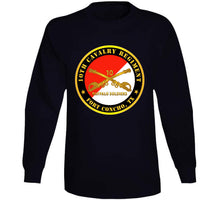 Load image into Gallery viewer, Army - 10th Cavalry Regiment - Fort Concho, Tx - Buffalo Soldiers W Cav Branch T Shirt
