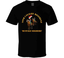 Load image into Gallery viewer, Army - 10th Cavalry Regiment W Cavalrymen - Buffalo Soldiers Classic T Shirt
