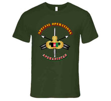 Load image into Gallery viewer, SOF - Special Operations - Afghanistan T Shirt
