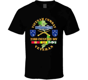 Army - Vietnam Combat Infantry Veteran W 23rd Inf Div Ssi V1 Hoodie