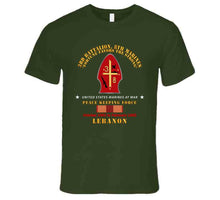 Load image into Gallery viewer, Usmc - 3rd Bn, 8th Marines - Peace Keeping - Lebanon 1983 W Svc X 300 T Shirt
