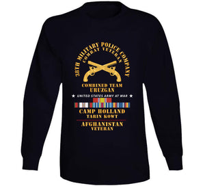 Army - 38th Military Police Company - Camp Holland Afghanistan Vet W Afghan Svc X 300 T Shirt