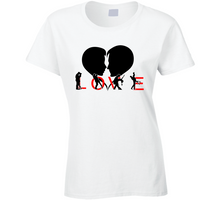 Load image into Gallery viewer, LOVE-DANCE - VALENTINE - Ladies T Shirt
