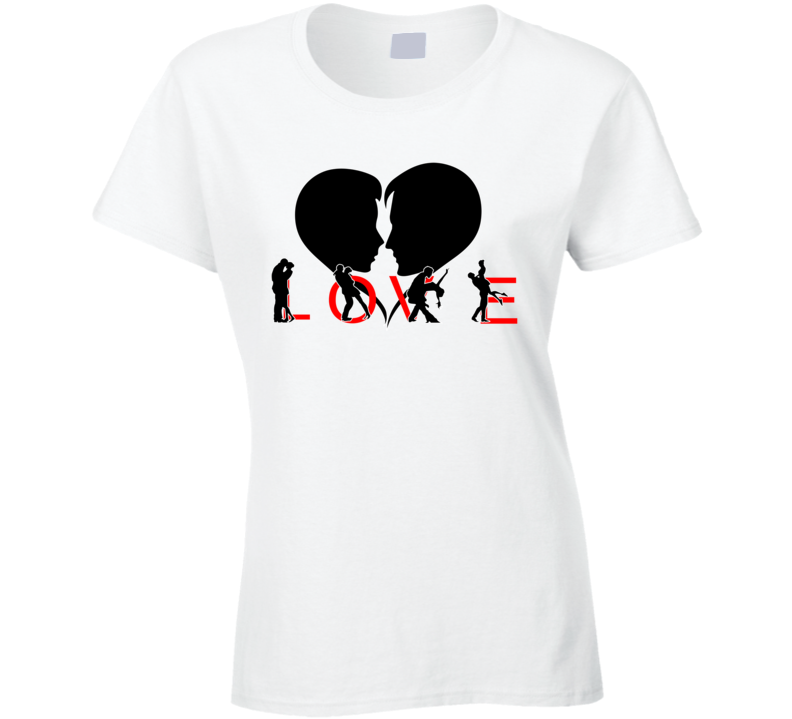 LOVE-DANCE - VALENTINE - Ladies T Shirt