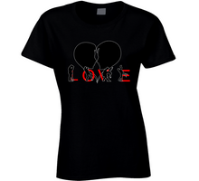 Load image into Gallery viewer, LOVE-DANCE - VALENTINE - Ladies T Shirt
