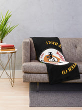 Load image into Gallery viewer, 176th Gunships (Muskets) - Guns - Vietnam Vet w SVC Throw Blanket
