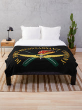 Load image into Gallery viewer, USMC - 1st Force Recon Company wo FMF PAC - BckGrd Throw Blanket
