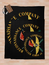 Load image into Gallery viewer, USMC - 1st Force Recon Company wo FMF PAC - BckGrd Throw Blanket
