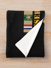 Load image into Gallery viewer, Army - 3rd Armored Div - VII Corps - Desert Storm Veteran Throw Blanket
