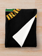 Load image into Gallery viewer, Army - 3rd ID - Iraq Vet - The Rock of the Marne w SVC Ribbons Throw Blanket
